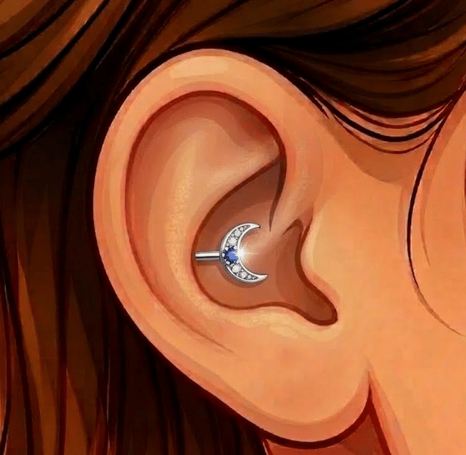 עגיל קונץ’ פנימי (Inner Conch)