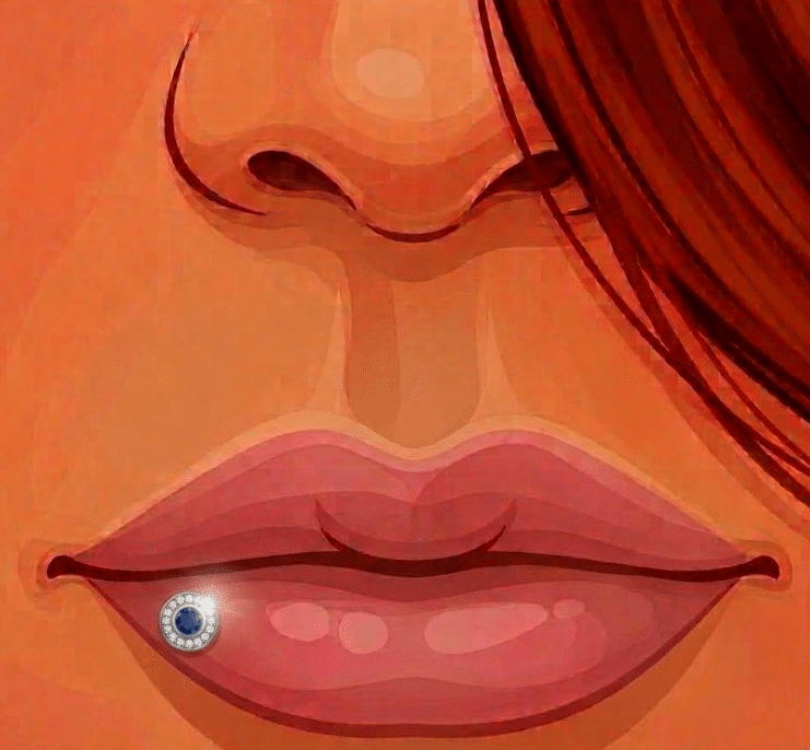 עגיל סייד לברט (Side Labret)